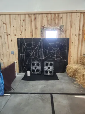 Spider toss game at Harvest Festival