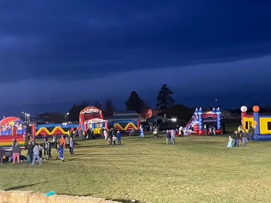 Harvest Festival night scene